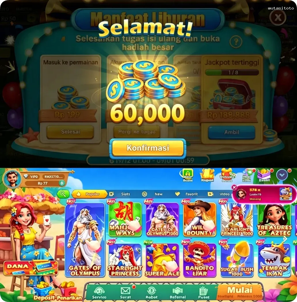 mutasitoto Masuk - mutasitoto Resmi